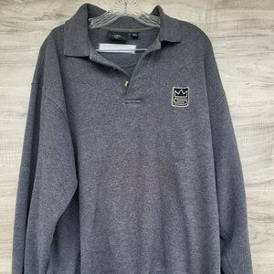 SCOTTY CAMERON Men's Lifestyle collection XL Gray Cotton Button Sweater TITLEIST